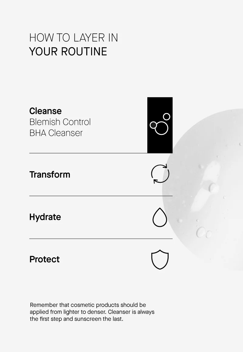 Blemish Control BHA Cleanser PH 3.5 - Image 7