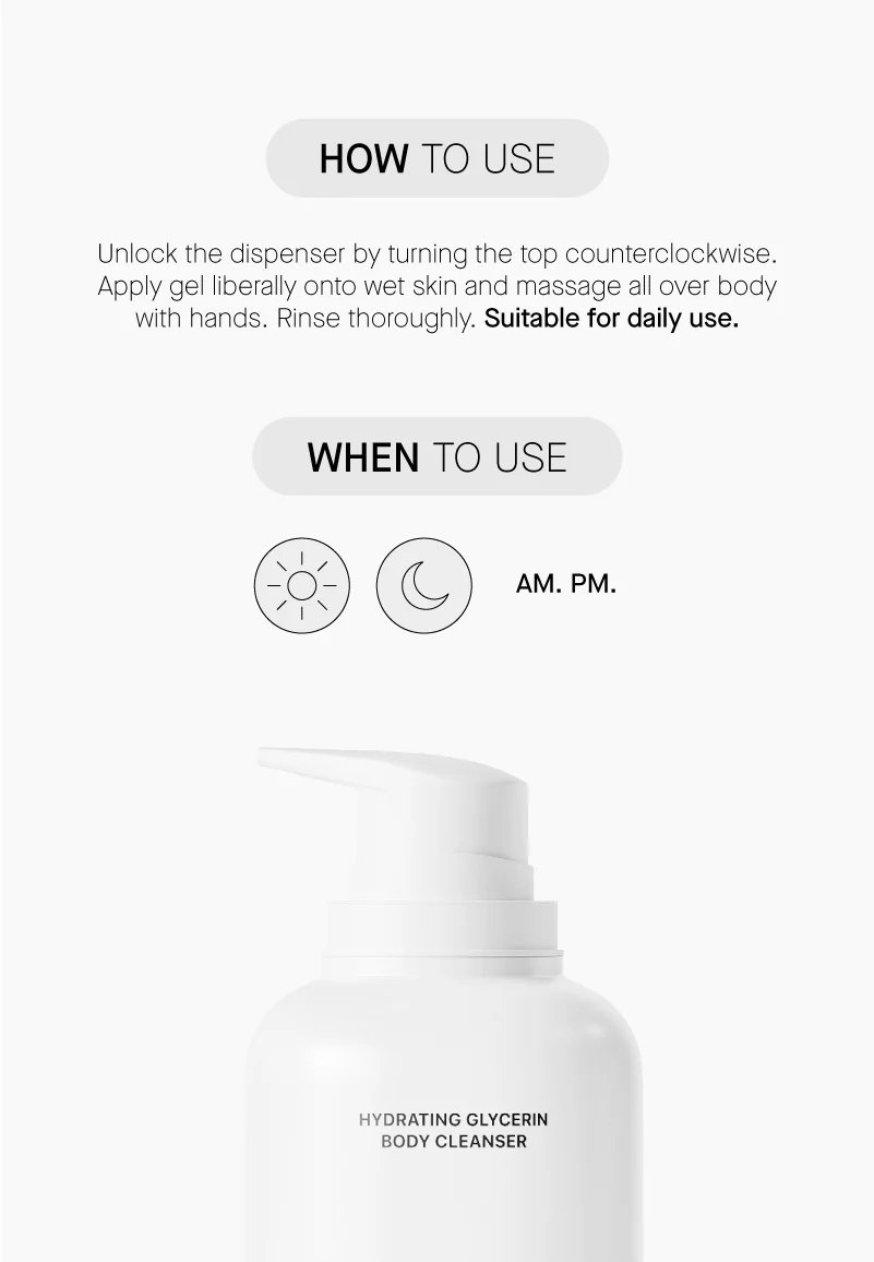 Hydrating Glycerin Body Cleanser - Image 7