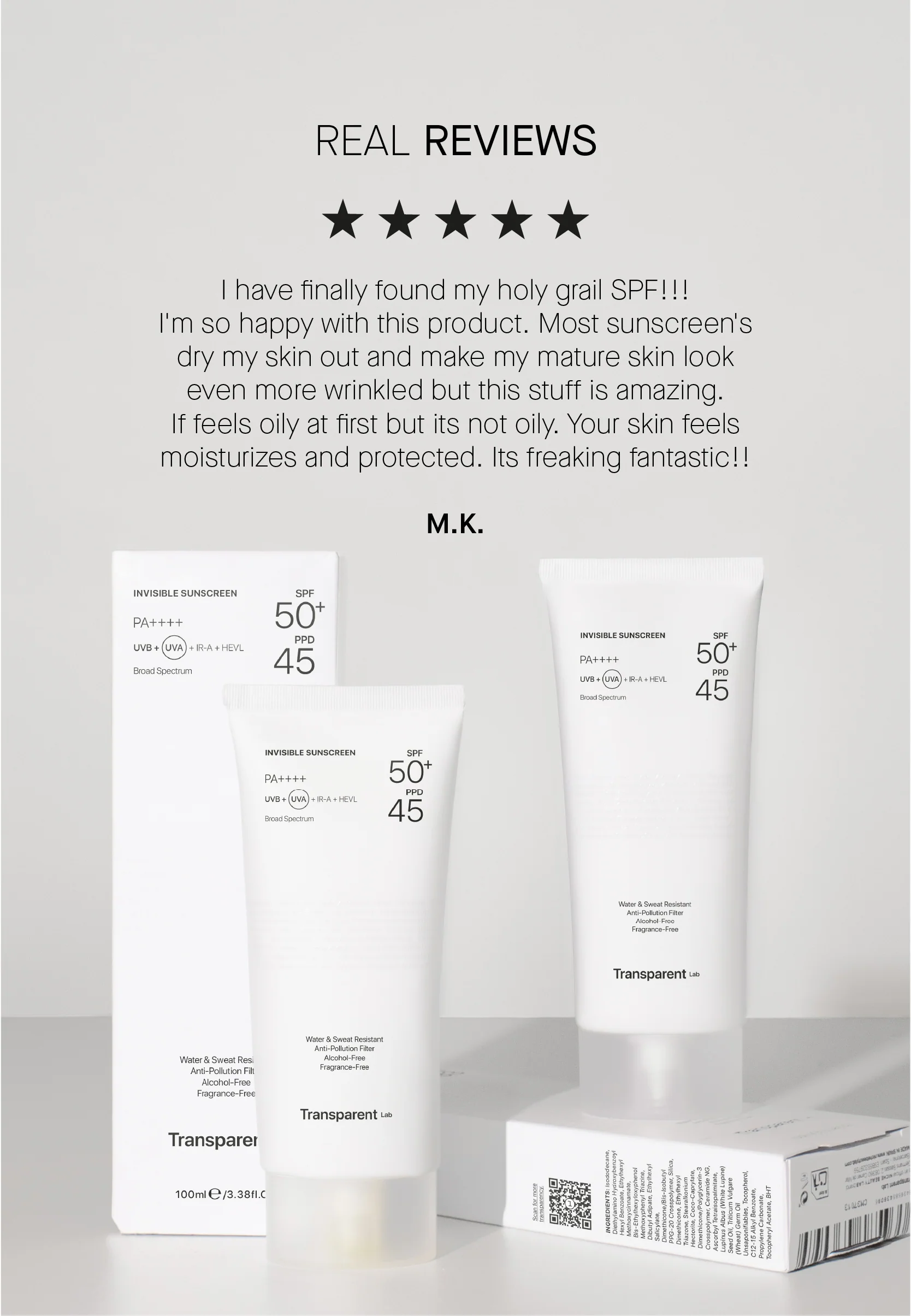 Invisible Sunscreen SPF50+ - Image 11