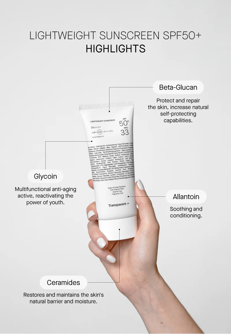 Lightweight Sunscreen SPF50+ - Image 6