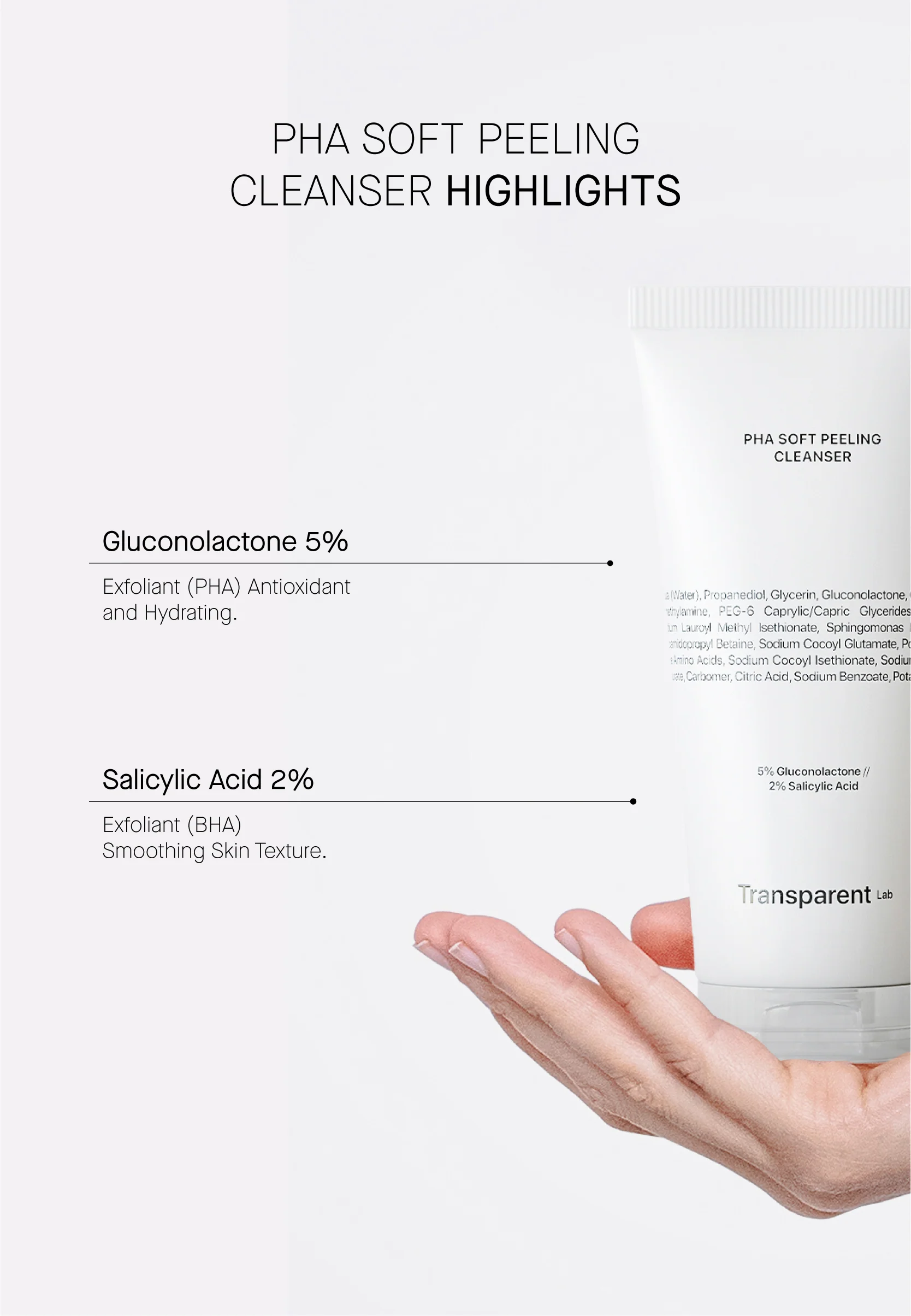 PHA Soft Peeling Cleanser - Image 5