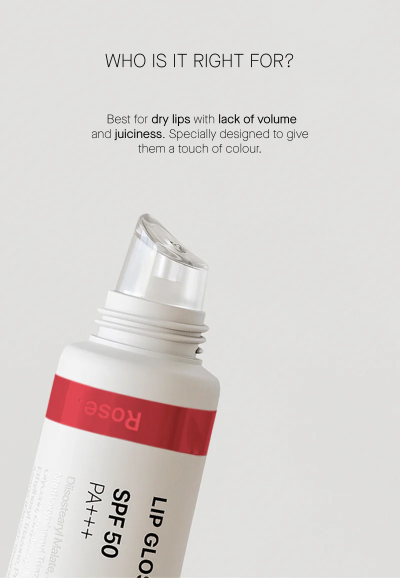 Tinted Lip Gloss Rose - Image 5