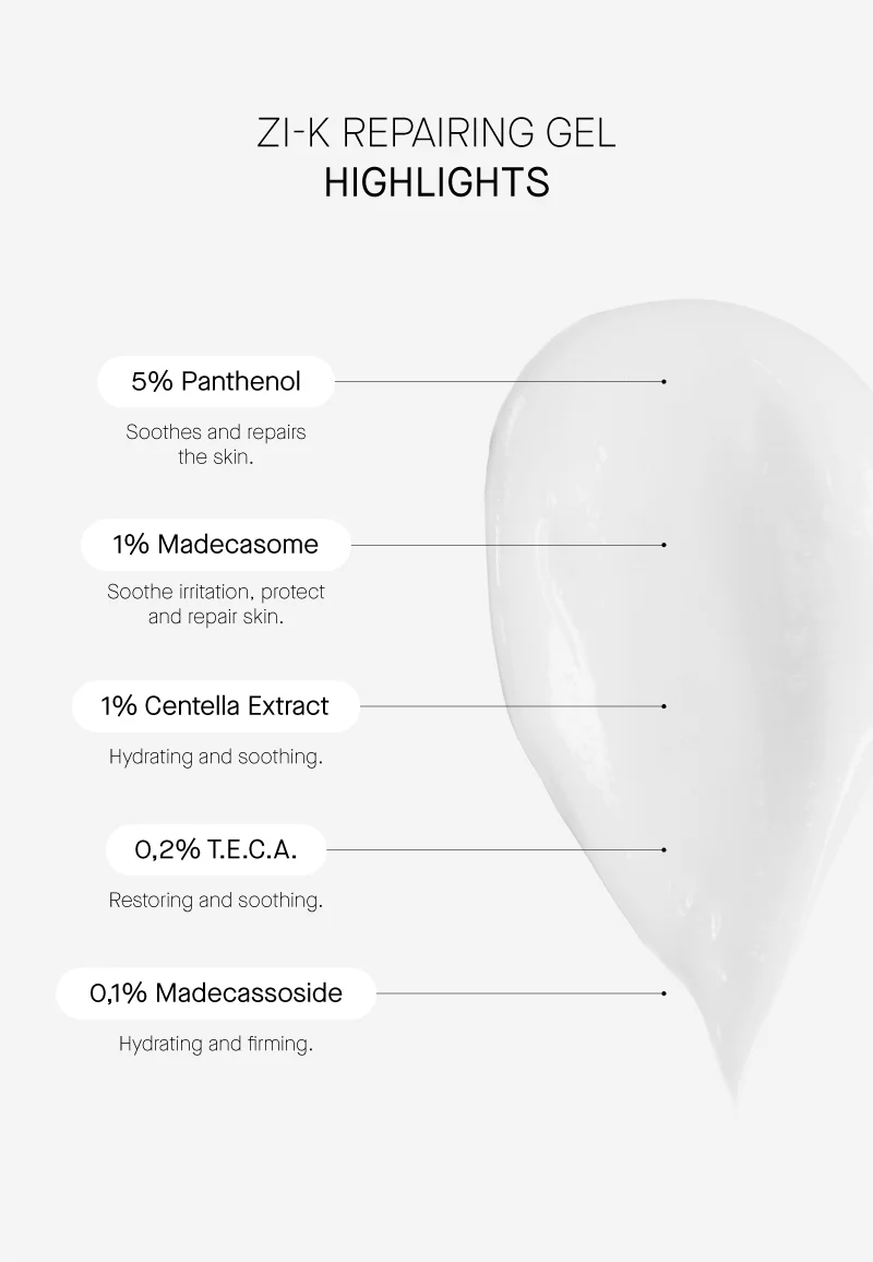 Zi-K® Cica Repairing Gel - Image 5